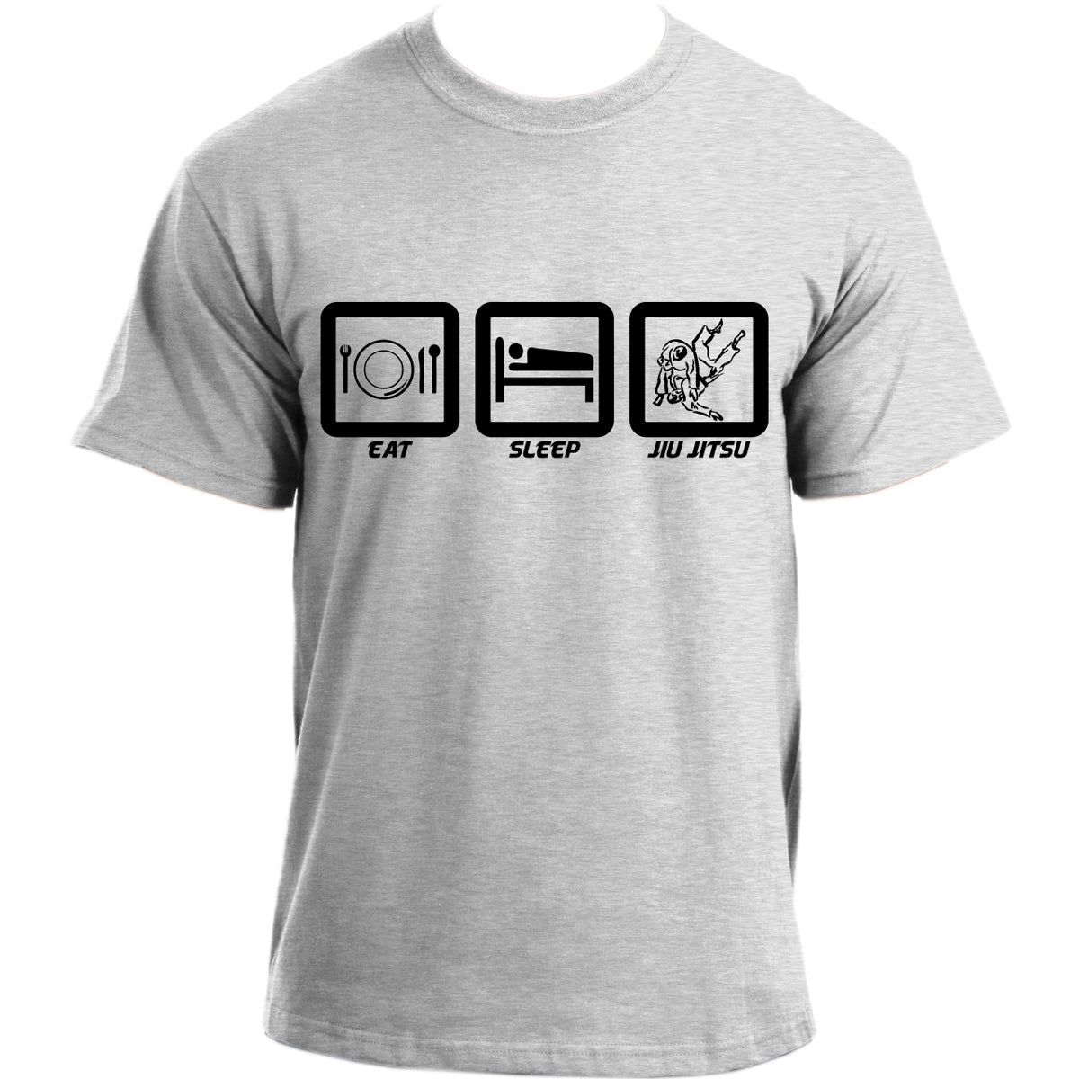 Eat Sleep Jiu Jitsu Brazilian MMA UFC BJJ Funny T-shirt