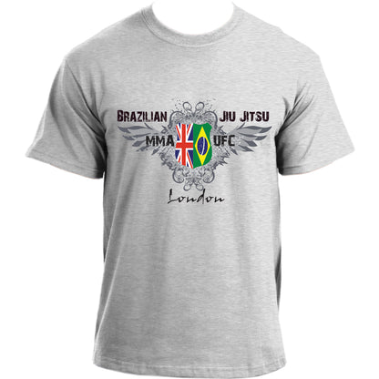 Brazilian Jiu Jitsu London UK MMA UFC BJJ Fight T-shirt