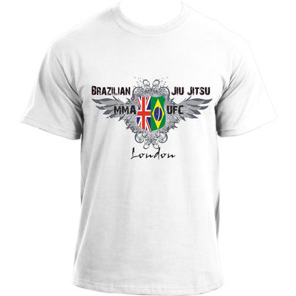 Brazilian Jiu Jitsu London UK MMA UFC BJJ Fight T-shirt