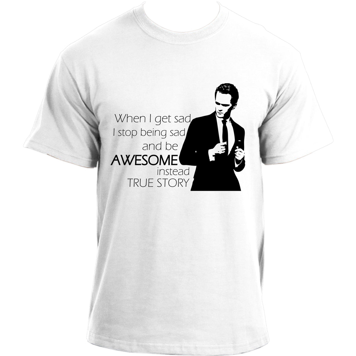 himym Barney Stinson Suit Up Awesome TV Series Inpired Funny T-shirt