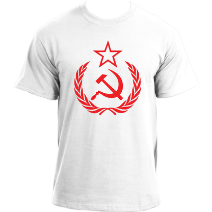 Hammer and Sickle USSR CCCP Russian Communist  T-Shirt