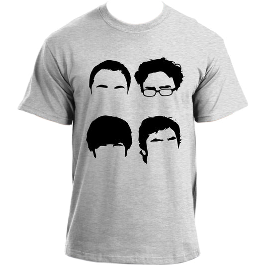 The Big Bang Theory Geek Haircuts Style Inspired T-Shirt
