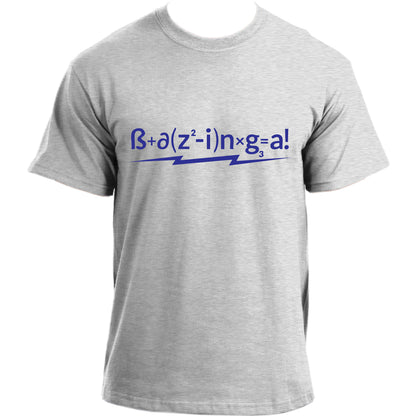 Big Bang Theory Bazinga The Formula Sheldon Cooper T-Shirt