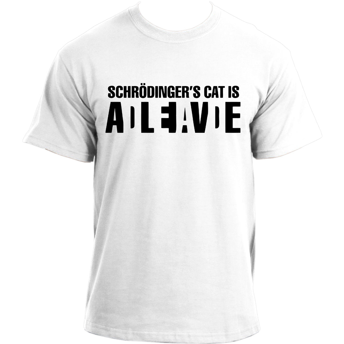 Big Bang Theory Sheldon Cooper Schrodinger's Cat Alive/Dead T-Shirt