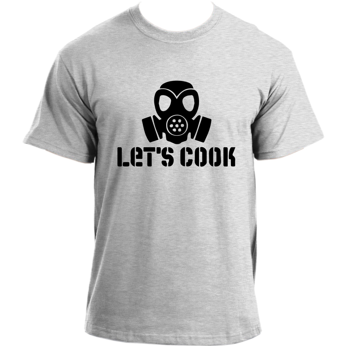 Let's Cook Hazmat Gas Mask Breaking Bad inspired T-Shirt