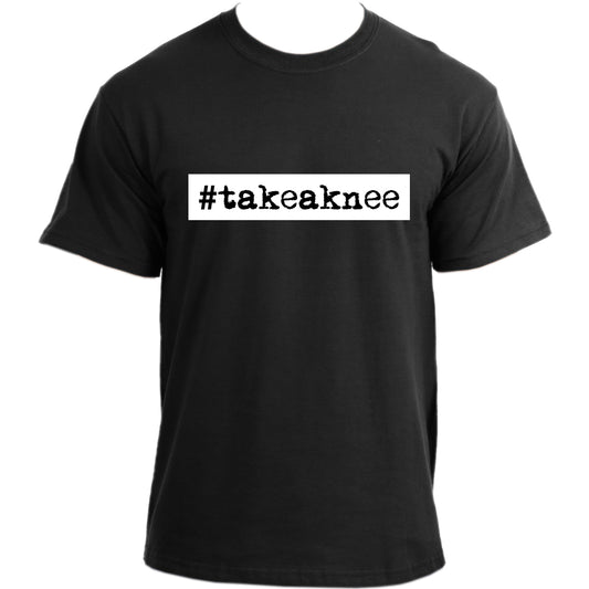 #takeaknee Take a Knee t-shirt ~ I Am With Kap - Stand Up for Rights.