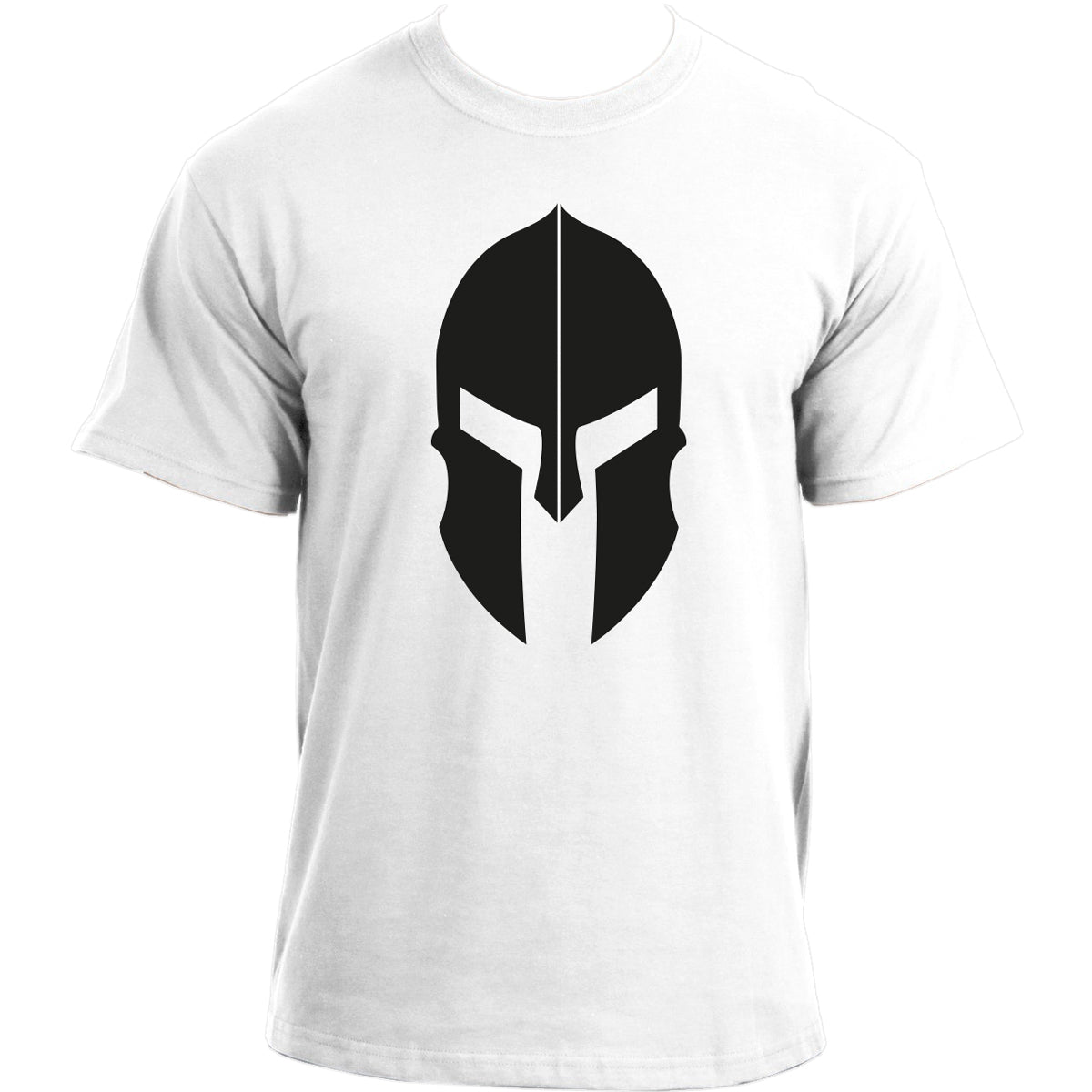 Spartan Helmet Sports T Shirt for Men - Training Top, Mens Tshirt For The Gym