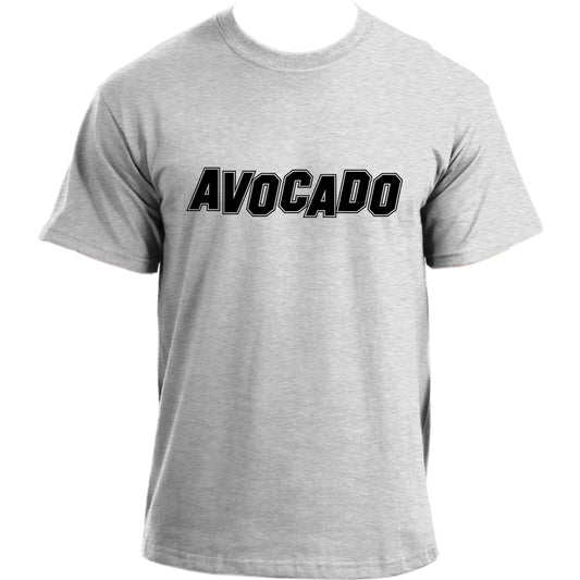 Avocado Tshirt Old School Funny Vegan T Shirt For Men