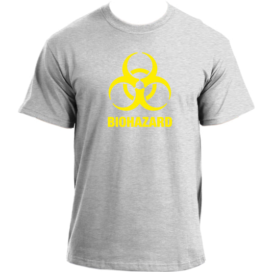 Biohazard Sign T-Shirt I Warning Danger Hazardous Logo Toxic Warning T Shirt