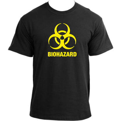 Biohazard Sign T-Shirt I Warning Danger Hazardous Logo Toxic Warning T Shirt