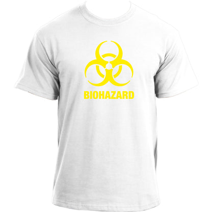 Biohazard Sign T-Shirt I Warning Danger Hazardous Logo Toxic Warning T Shirt