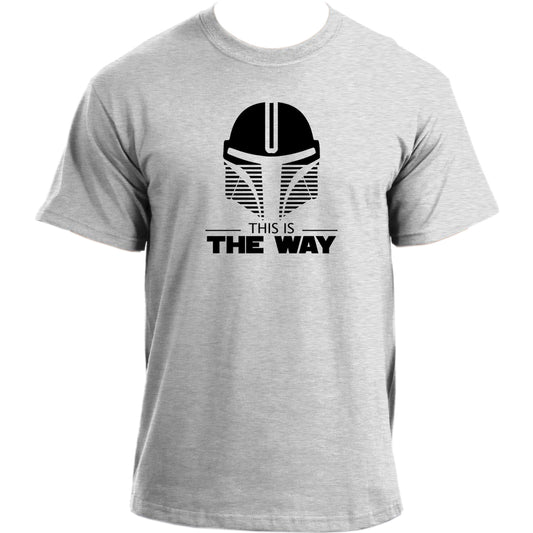 This is The Way T-Shirt I Geek Shirt I Sci-Fi Mando Bounty Hunter Inspired T Shirt