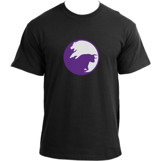 Bull and Bear Market T-Shirt I Yin Yang Crypto T Shirt I Cryptocurrency Trader Investor Tshirt