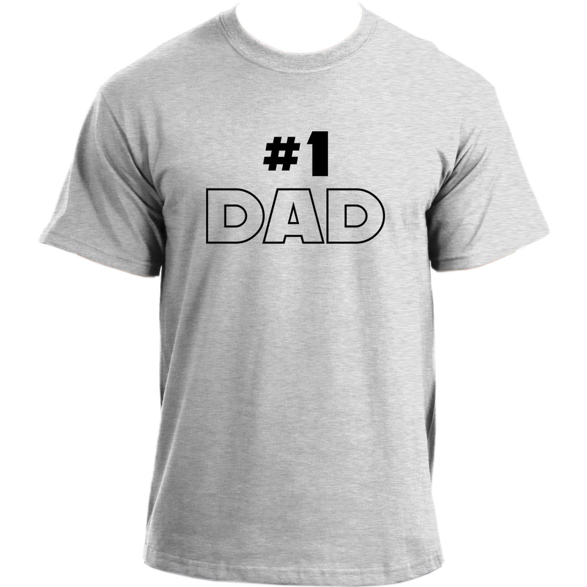 The Number 1 Dad T-Shirt I #1 Daddy Shirt I Father's Day Best Dad Ever T Shirt