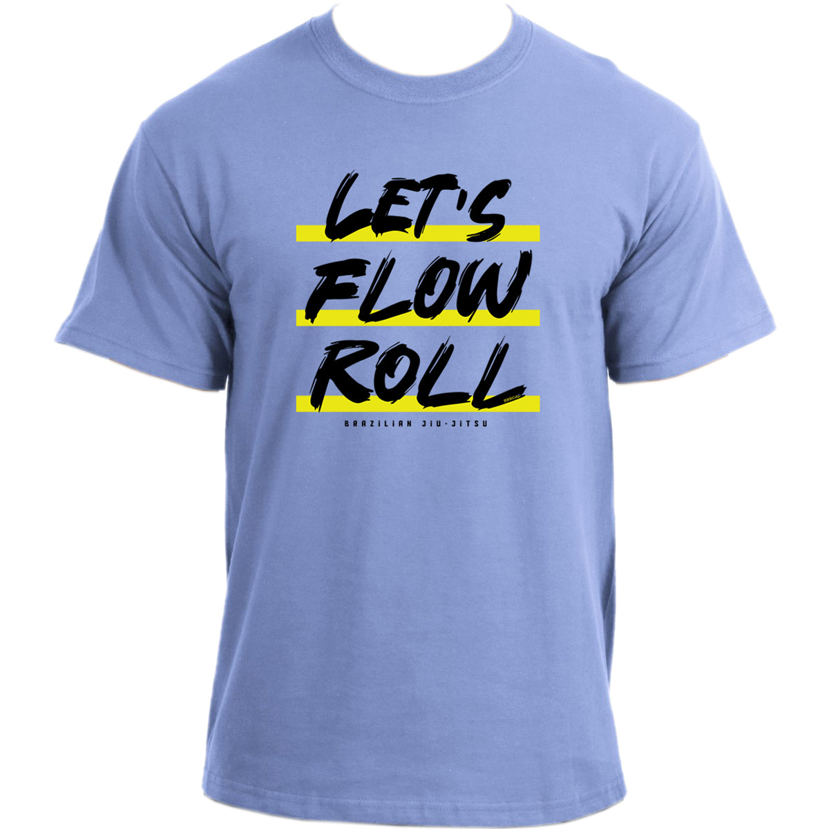 Let's Flow Roll Jiu Jitsu T-Shirt for Martial Arts, Jiu-Jitsu, MMA, and BJJ Sports Fans
